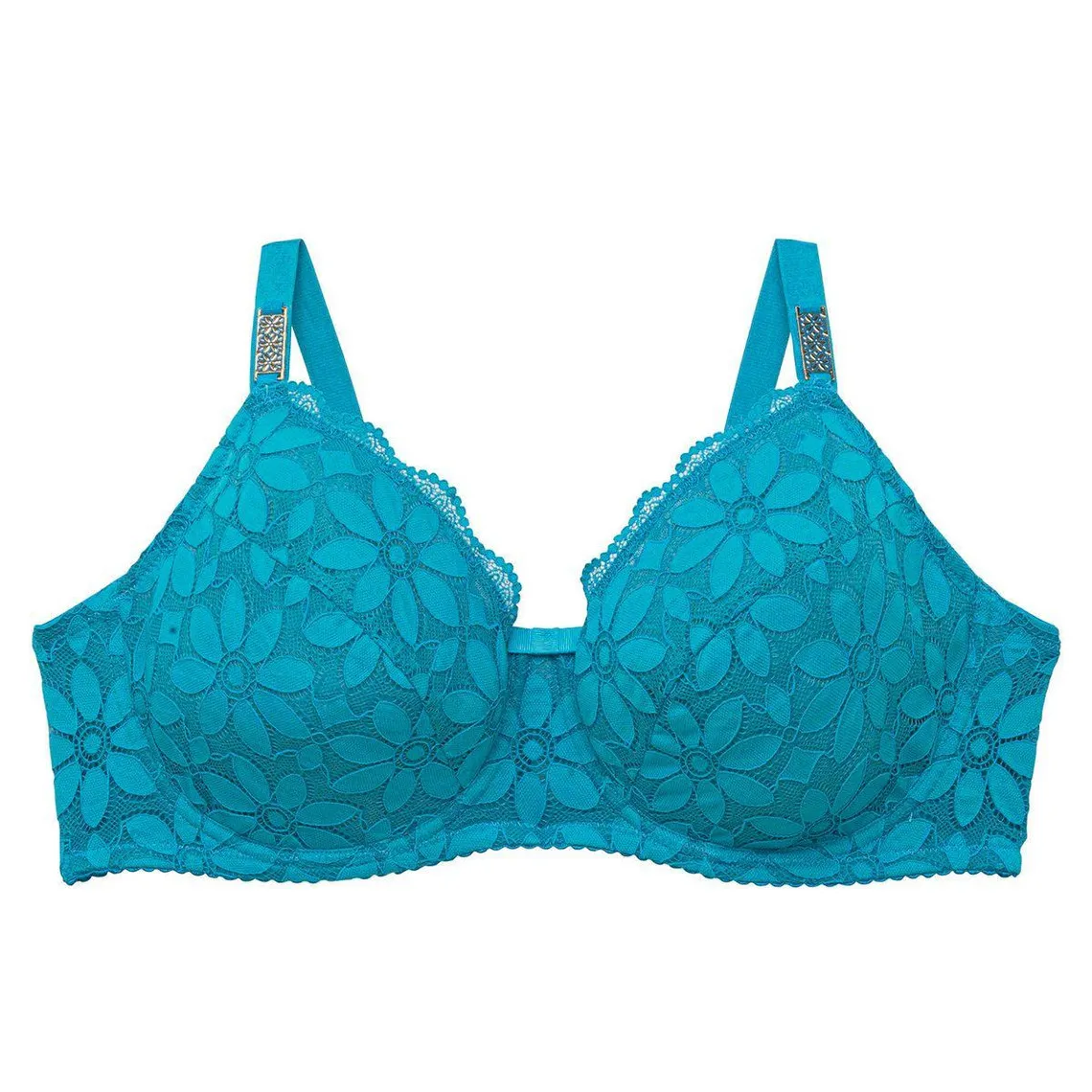 Soutien-gorge à armatures turquoise Fossette bleu | 3 Suisses