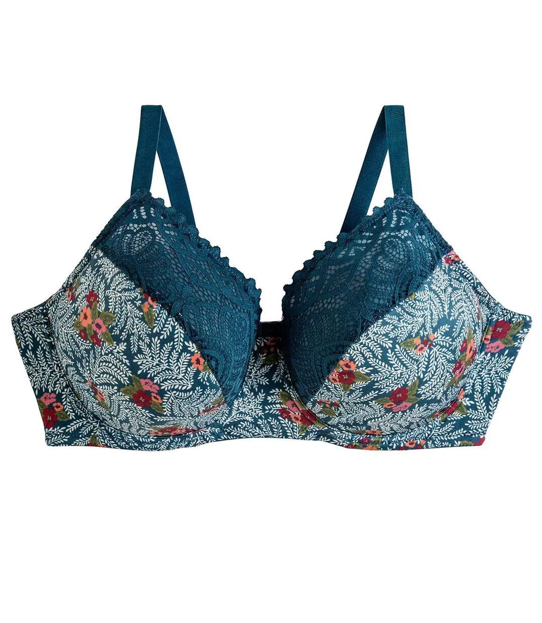 Soutien-gorge à armatures grand maintien multico bleu Paprika