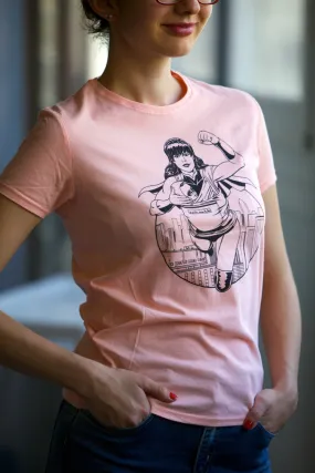 SuperMaman T-shirt JPMBB Femme - Romantic Pink