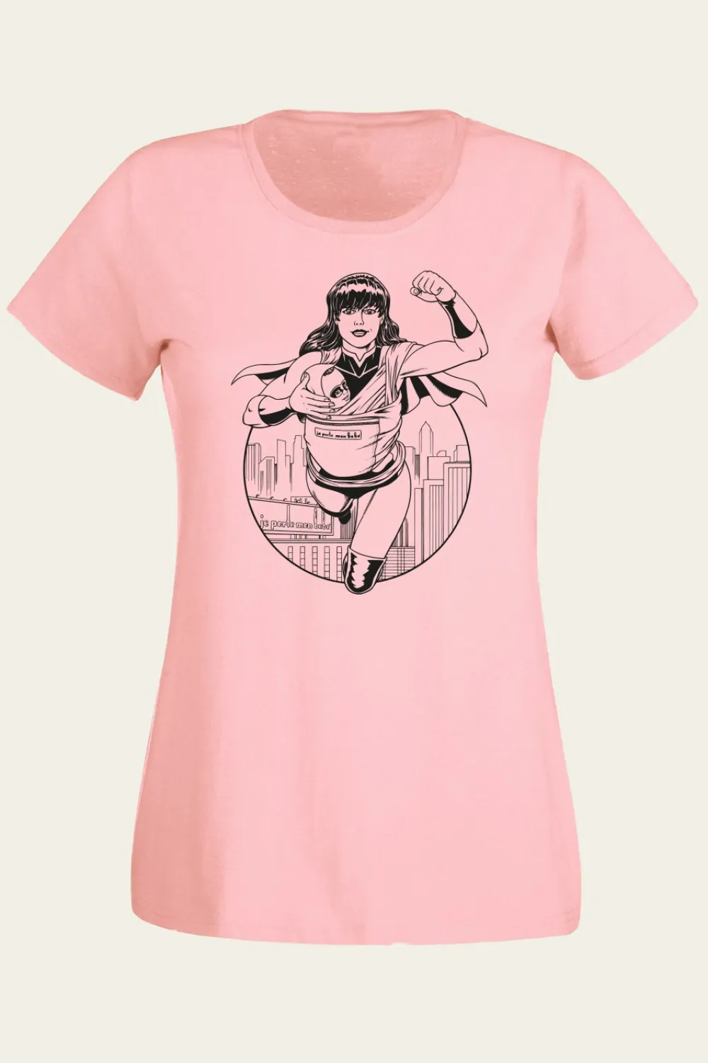 SuperMaman T-shirt JPMBB Femme - Romantic Pink