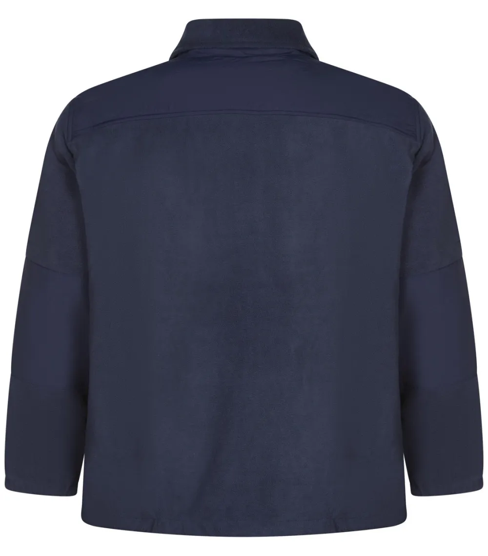 Sweat col montant North 56°4 avec manches longues bleu marine