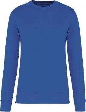 Sweat col rond écoresponsable - Mixte - K4025 - bleu indigo 