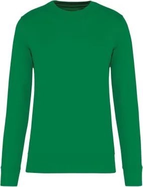 Sweat col rond écoresponsable - Mixte - K4025 - vert kelly 