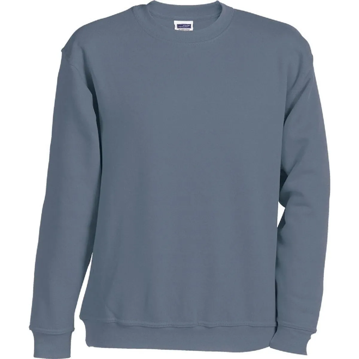 Sweat enfant manches longues JN040k - gris carbone 