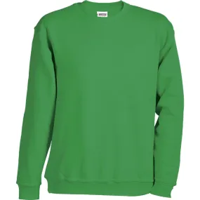 Sweat enfant manches longues JN040k - vert citron 