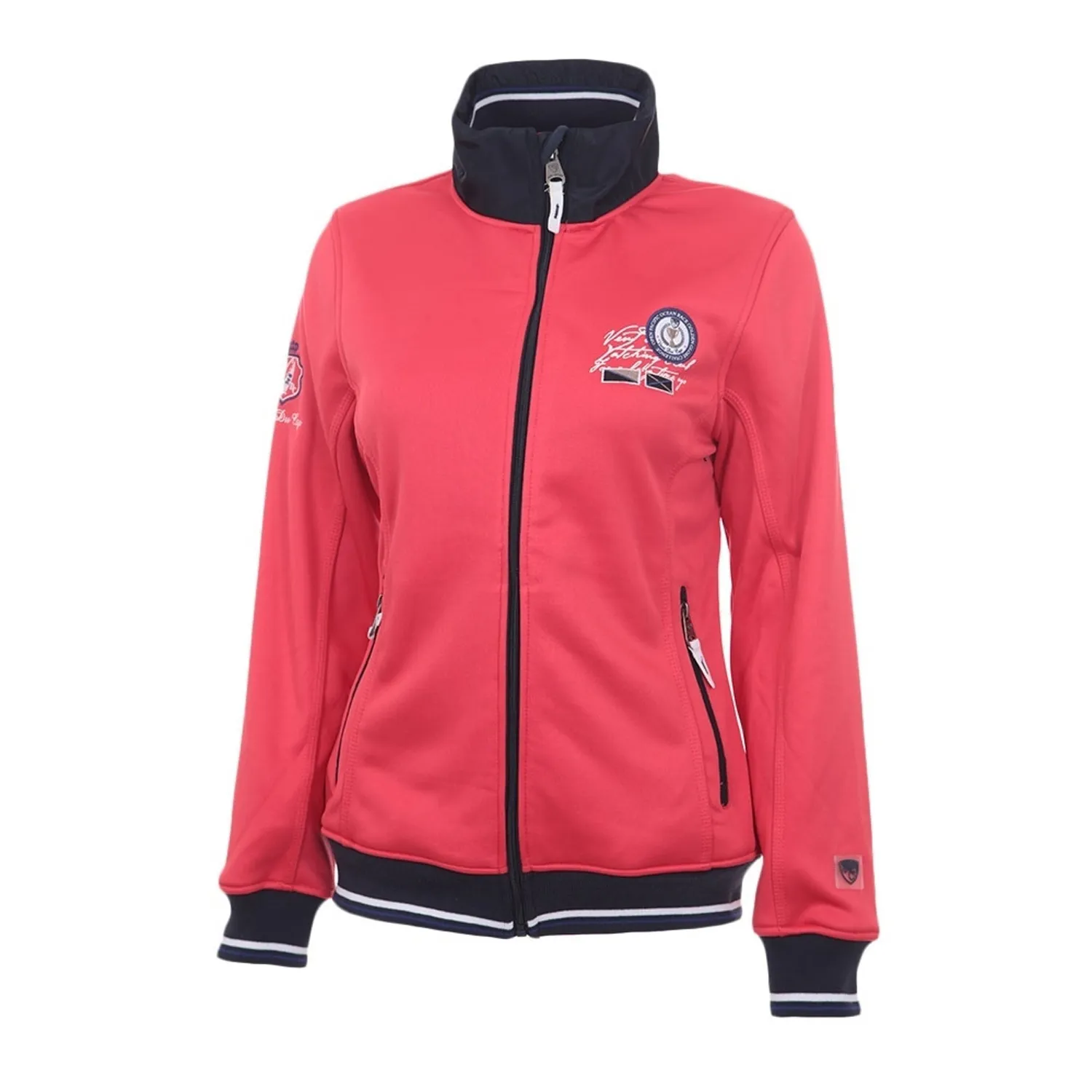 Sweat full zip polaire Femme ACELO/WZ fushia