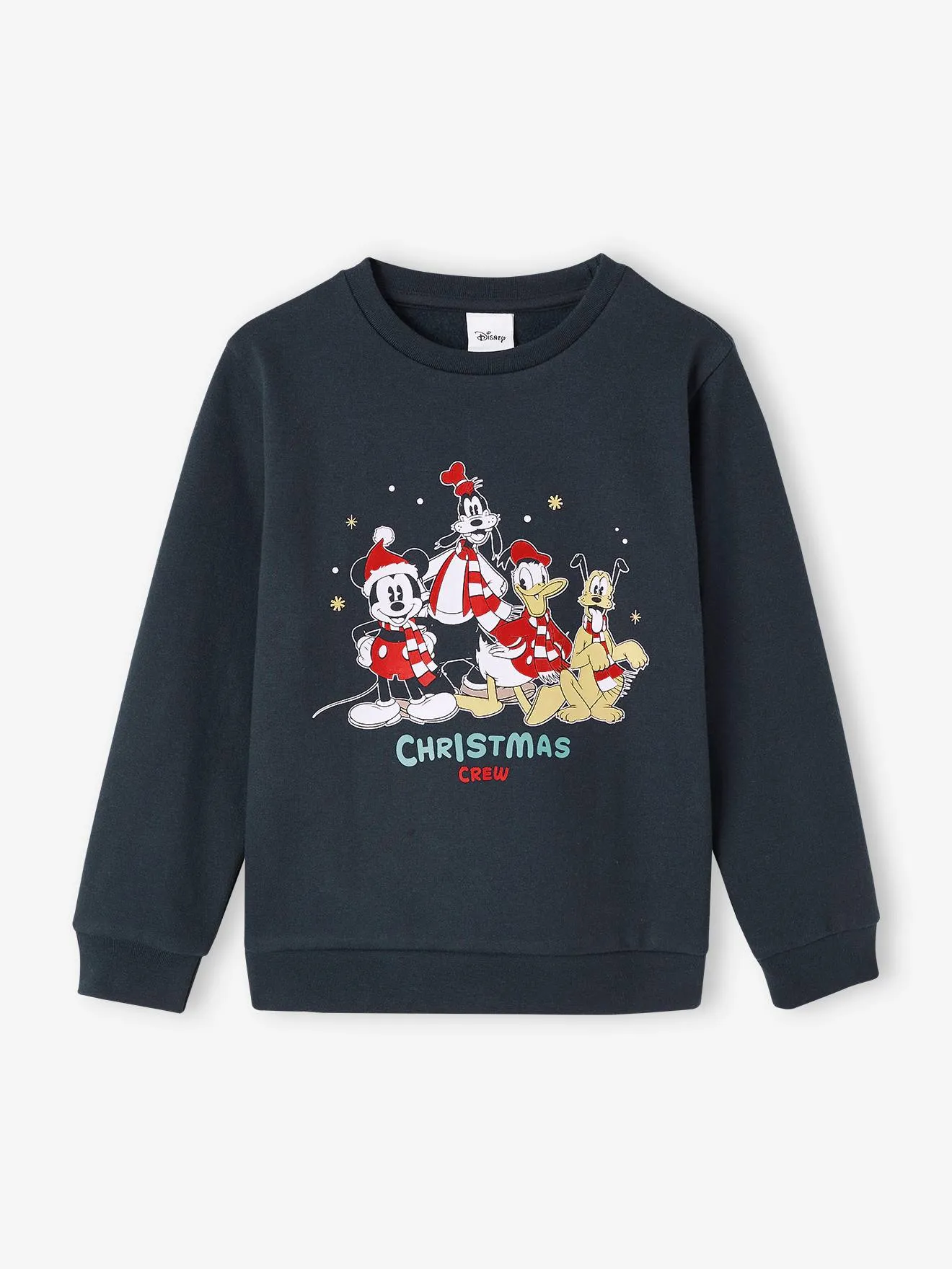 Sweat garçon Disney Mickey® Noël marine - Mickey