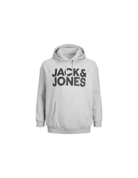 Sweat Jack and Jones ecorp Logo Light Grey Melange Homme