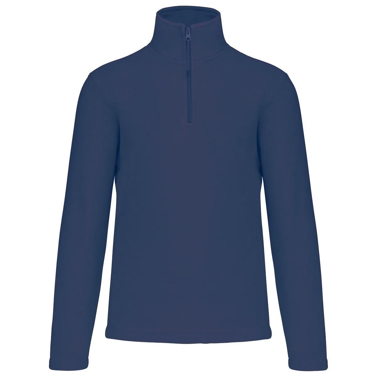 Sweat micropolaire zippé - Homme - K912 - bleu deep blue 