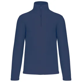 Sweat micropolaire zippé - Homme - K912 - bleu deep blue 