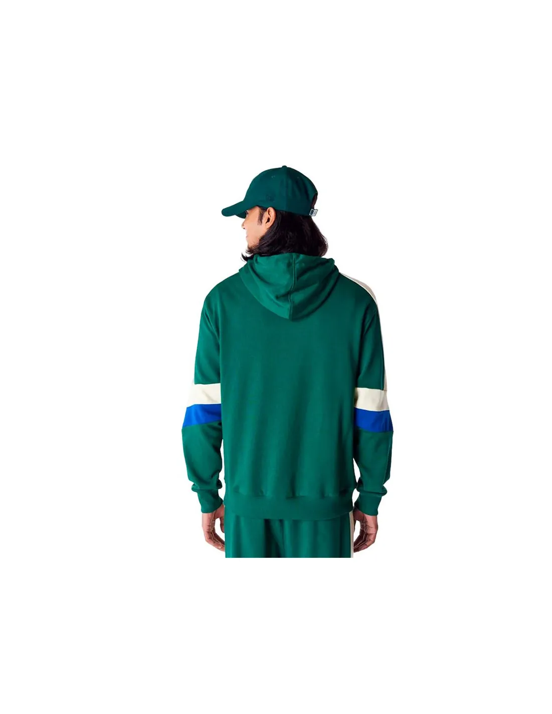 Sweat New Era COLOUR BLOCK OS Milwaukee Bucks MPGSTN Homme