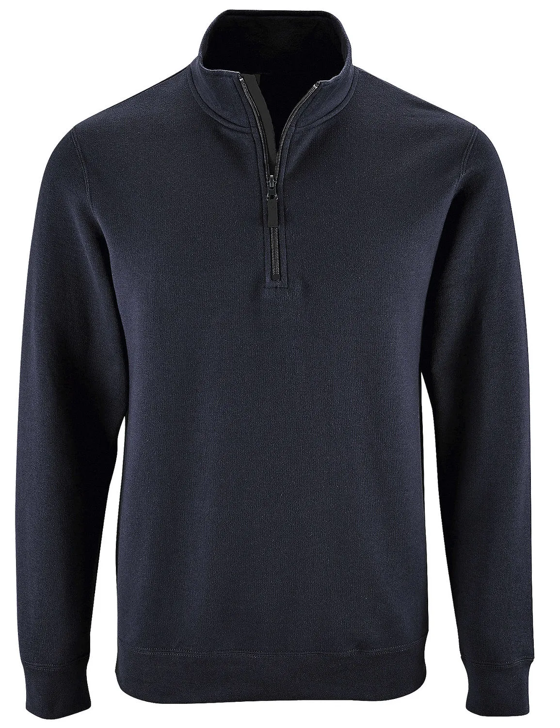 Sweat-shirt col camionneur - 02088 - bleu marine 