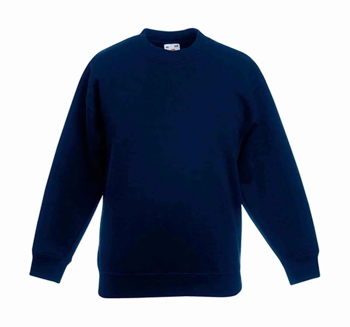 Sweat-shirt enfant premium col rond - 62-031-0 - bleu marine foncé 