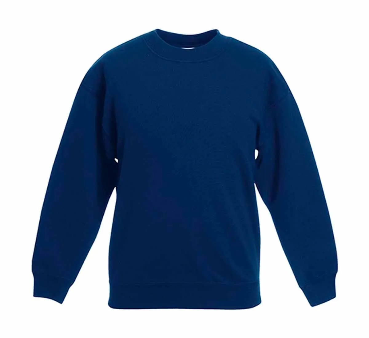 Sweat-shirt enfant premium col rond - 62-031-0 - bleu marine 