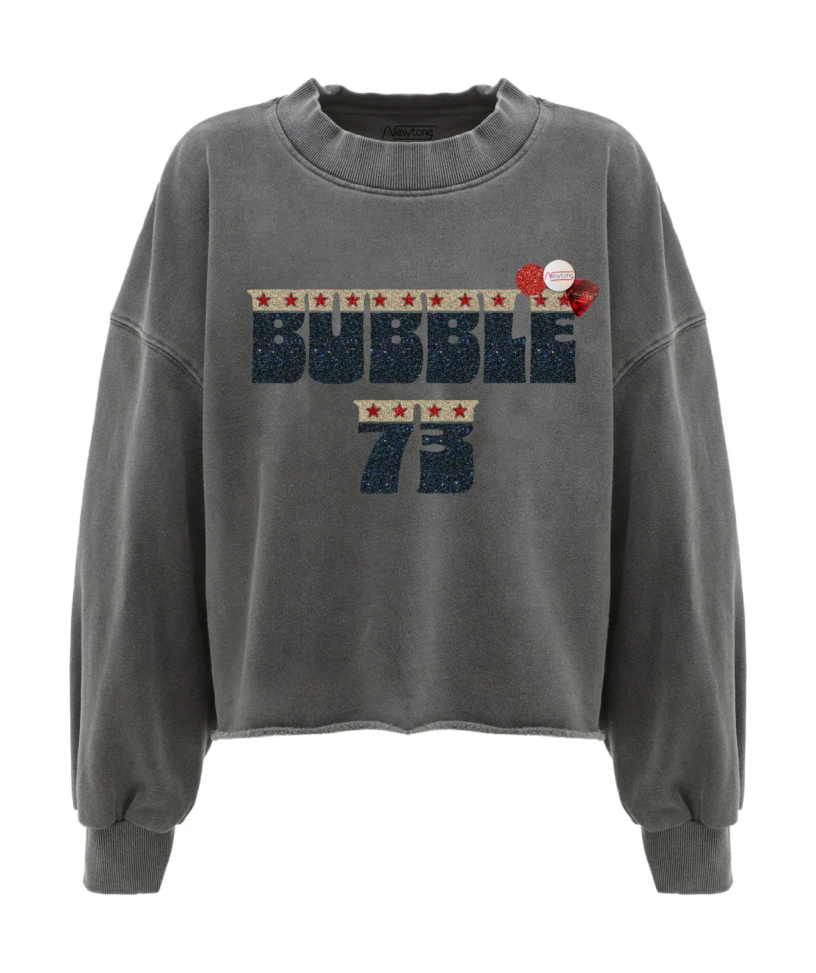 Sweatshirt crop porter pepper BUBBLE