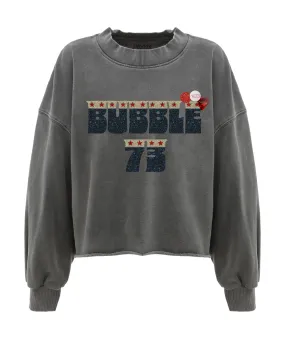 Sweatshirt crop porter pepper BUBBLE