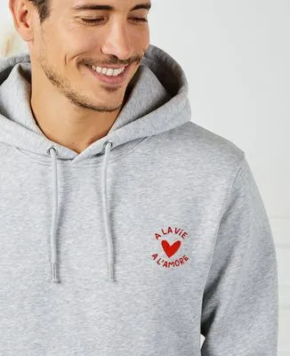 Sweatshirt femme A la vie a l'amore