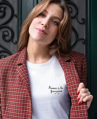 Sweatshirt femme Amour à la française (brodé)