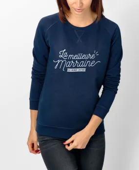 Sweatshirt femme La meilleure marraine