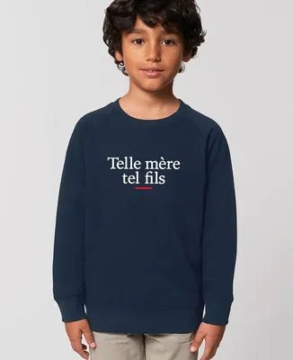 Sweatshirt femme Telle mère tel fils