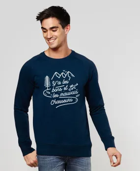 Sweatshirt homme Bons mauvais chasseurs