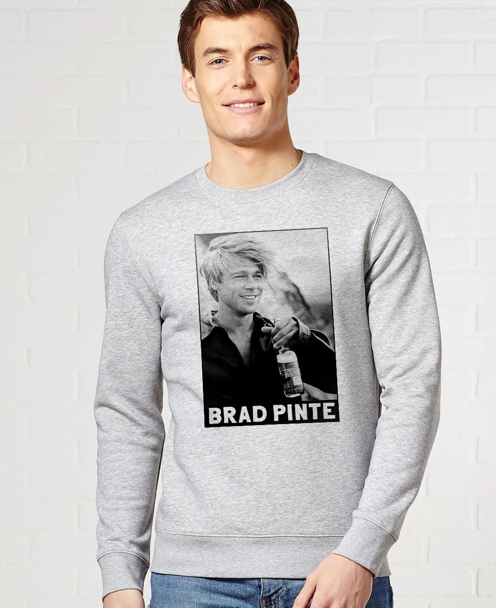 Sweatshirt homme Brad Pinte