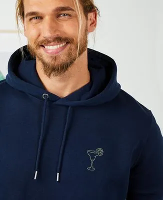 Sweatshirt homme Cocktail margarita (brodé)