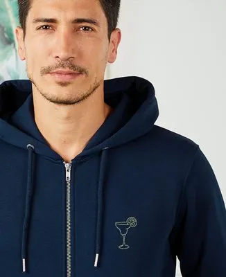 Sweatshirt homme Cocktail margarita (brodé)