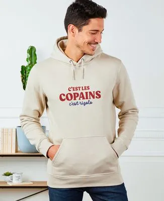 Sweatshirt homme C'est les copains c'est rigolo