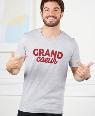 Sweatshirt homme Grand coeur / Petit coeur