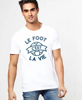 Sweatshirt homme Le foot c'est la vie