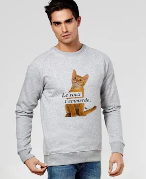 Sweatshirt homme Le roux t'emmerde