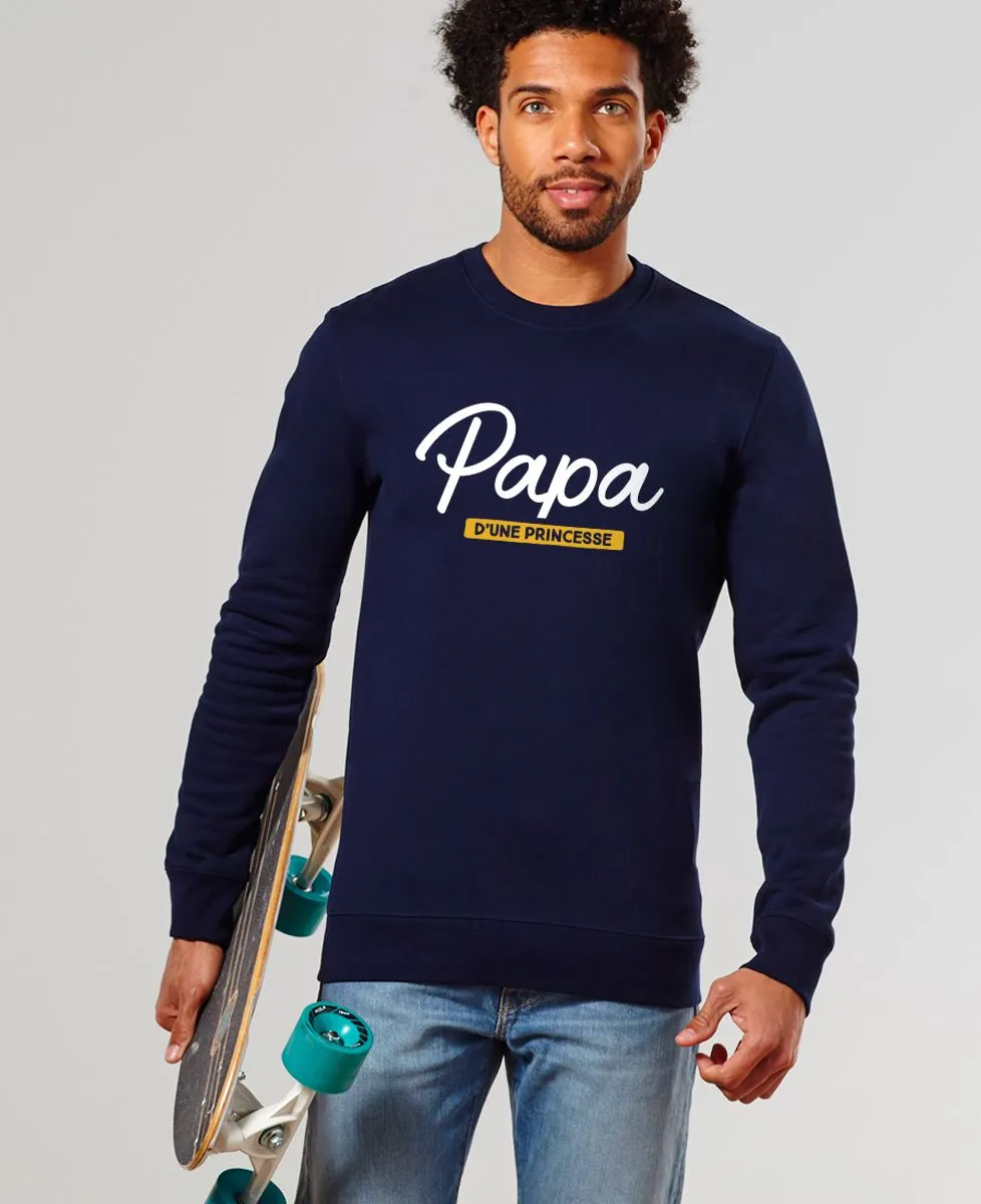 Sweatshirt homme Papa d'une princesse