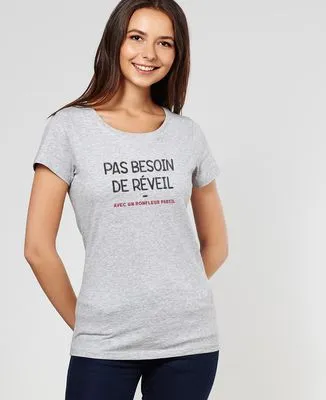 Sweatshirt homme Pas besoin de réveil