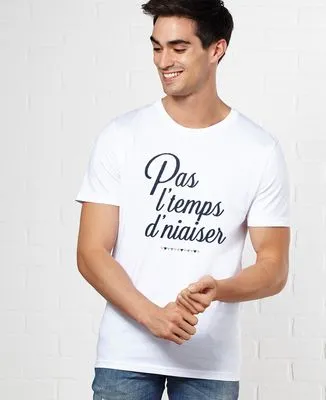 Sweatshirt homme Pas l'temps d'niaiser