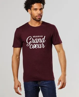 Sweatshirt homme Râleur au grand coeur