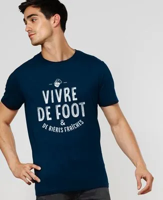 Sweatshirt homme Vivre de foot