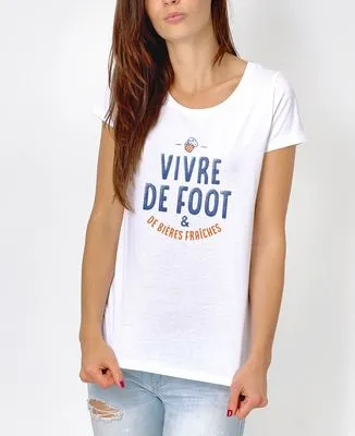 Sweatshirt homme Vivre de foot