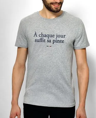 Sweatshirt homme À chaque jour suffit sa pinte