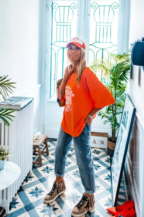 T-shirt Banditas Lary orange