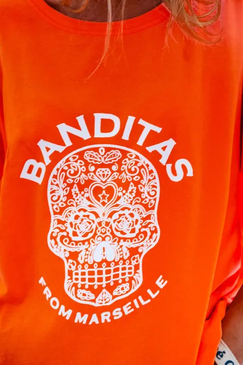 T-shirt Banditas Lary orange