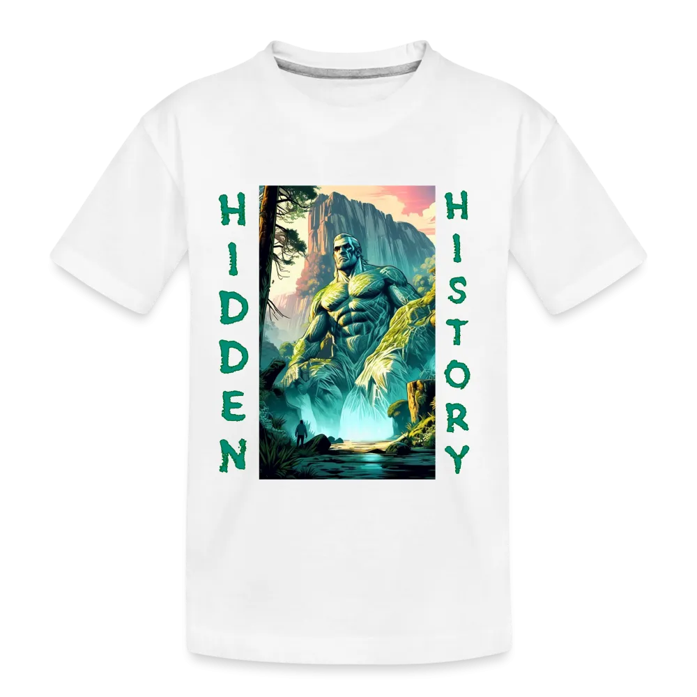 T-shirt bio Premium Ado Hidden history