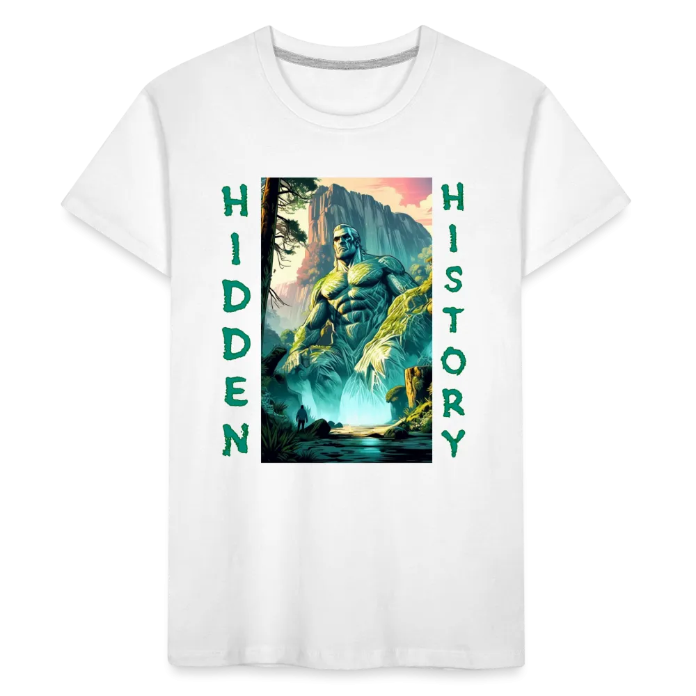 T-shirt bio Premium Ado Hidden history