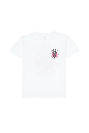 T-shirt Blanc Obey - Femme | Citadium