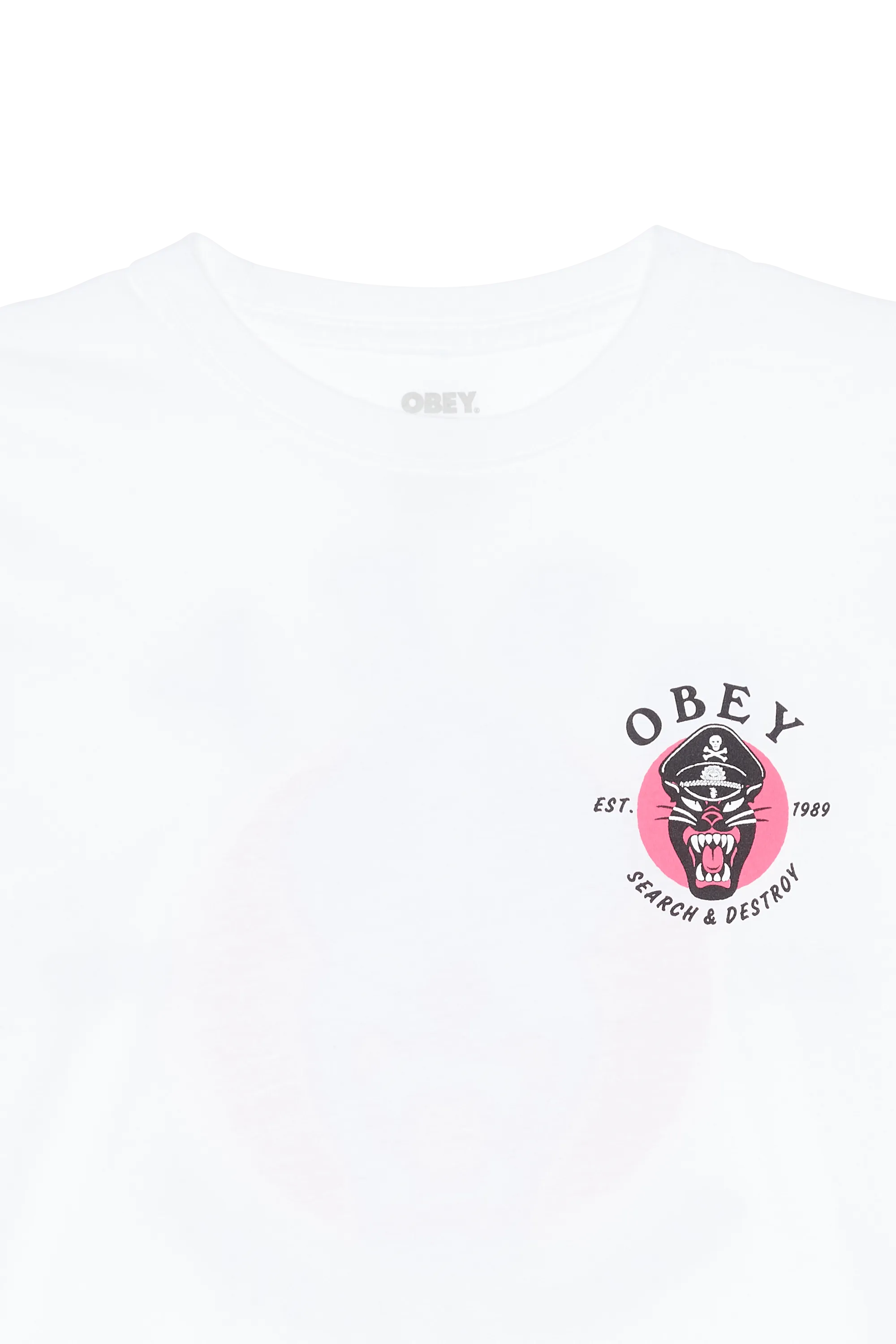 T-shirt Blanc Obey - Femme | Citadium