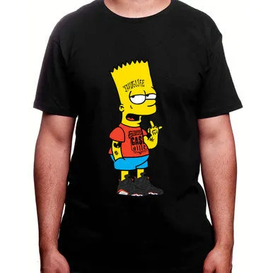 T-shirt Cashville Noir - Bart Fuck