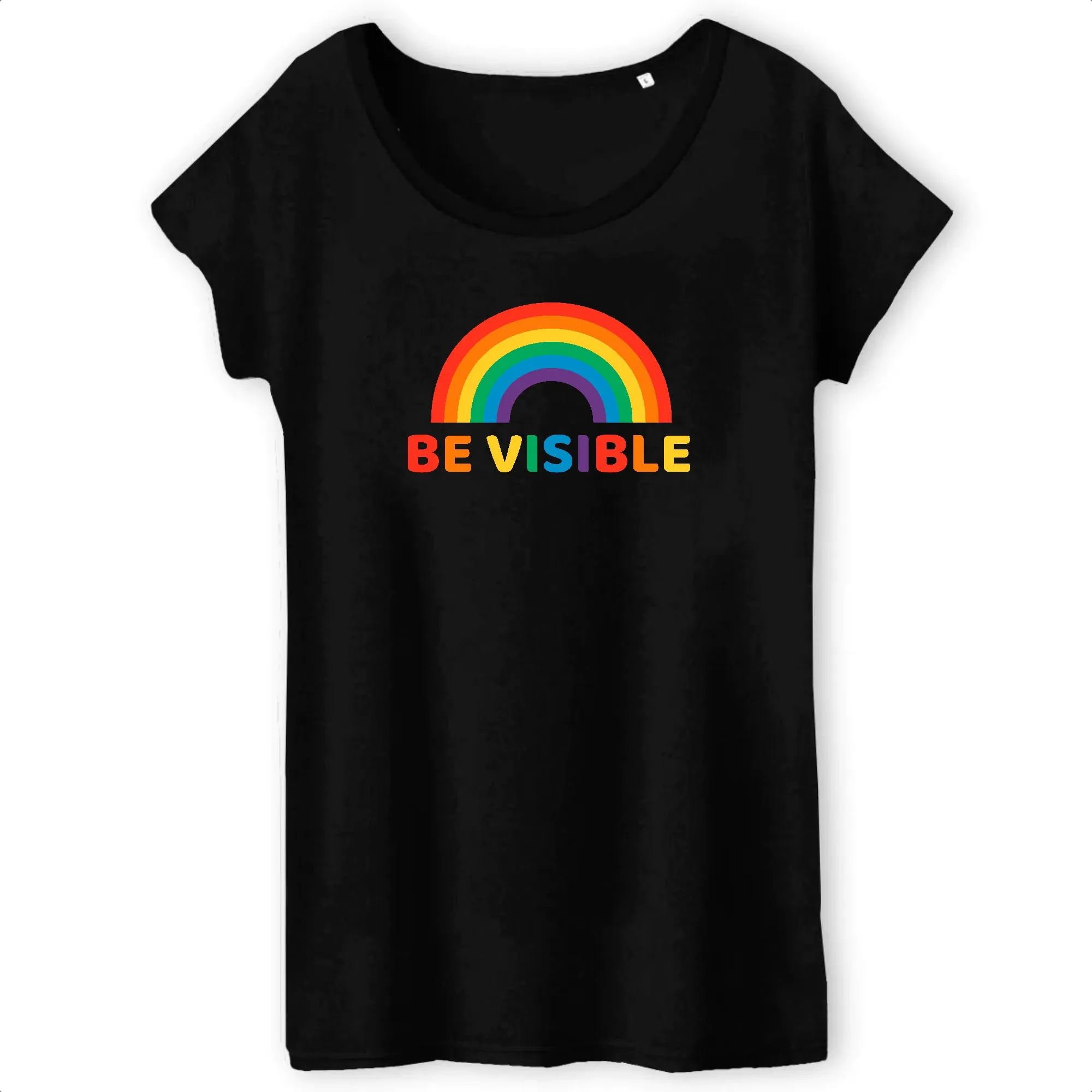 T shirt Femme LGBT Be Visible