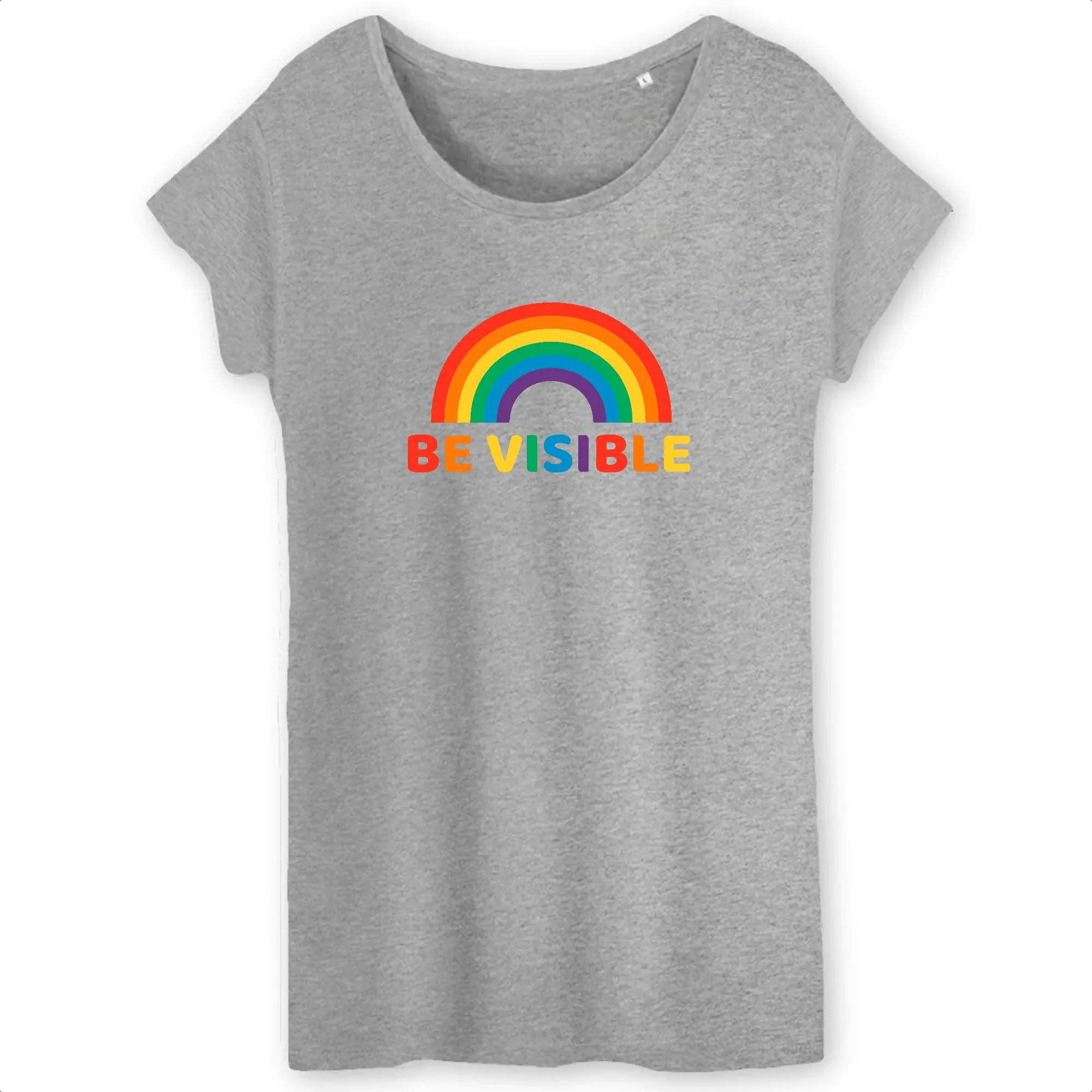 T shirt Femme LGBT Be Visible