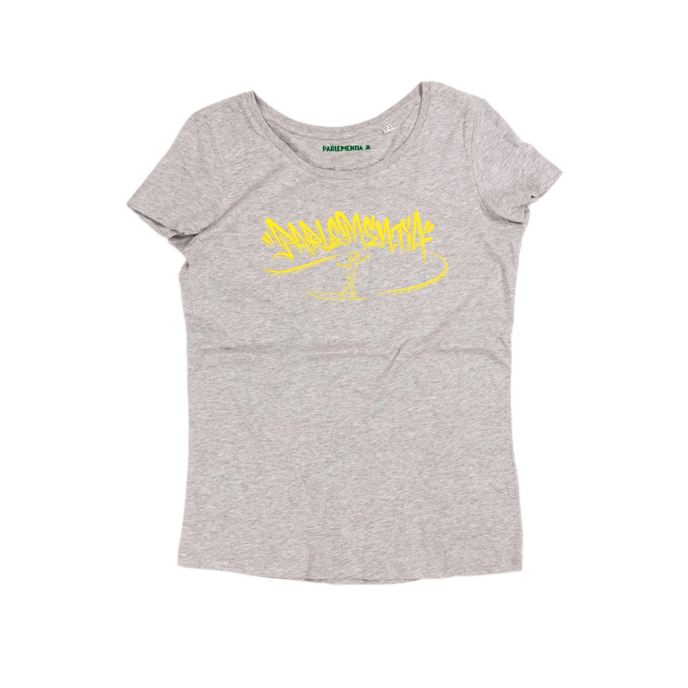 T-shirt girl grey - yellow Calder