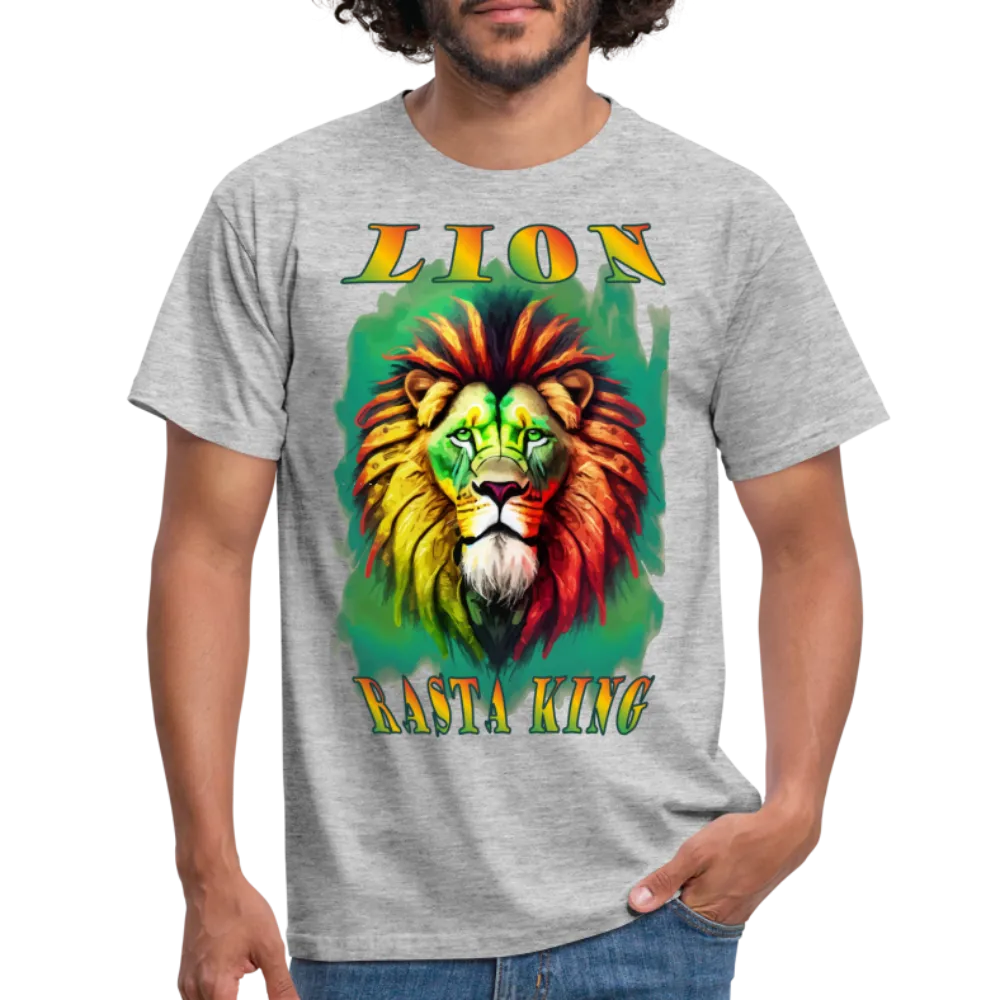 T-shirt Homme Lion Rasta King #1